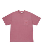 Gramicci One Point Tee Pigment Dyed Red - Steranko Clothing Manchester