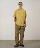 Gramicci One Point Tee Pigment Dyed Sulphur - Steranko Clothing Manchester