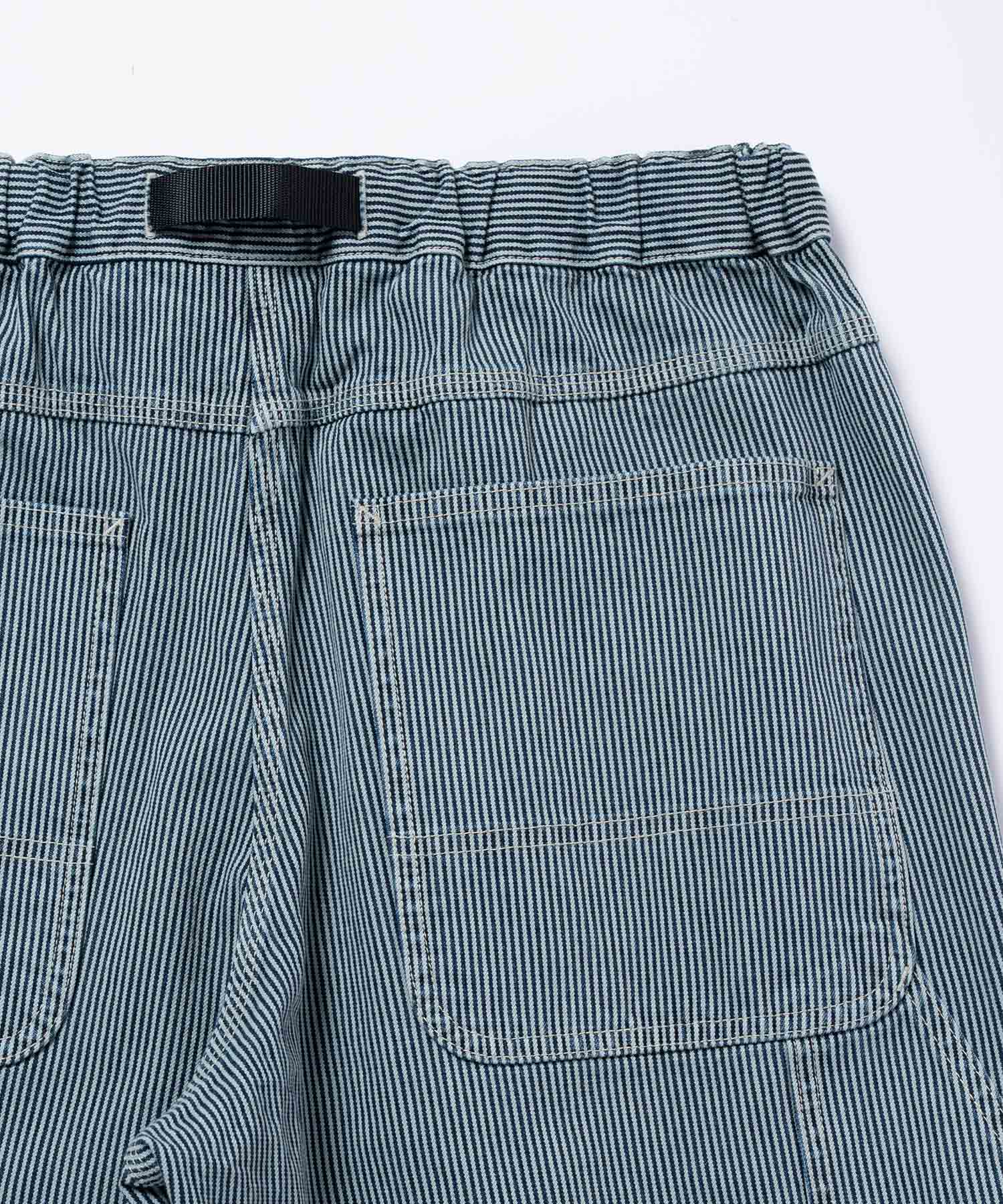 Gramicci Overdyed Hickory Work Pant Navy - Steranko Clothing Manchester