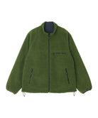Gramicci Reversible Sherpa Jacket Olive / Navy - Steranko Clothing Manchester