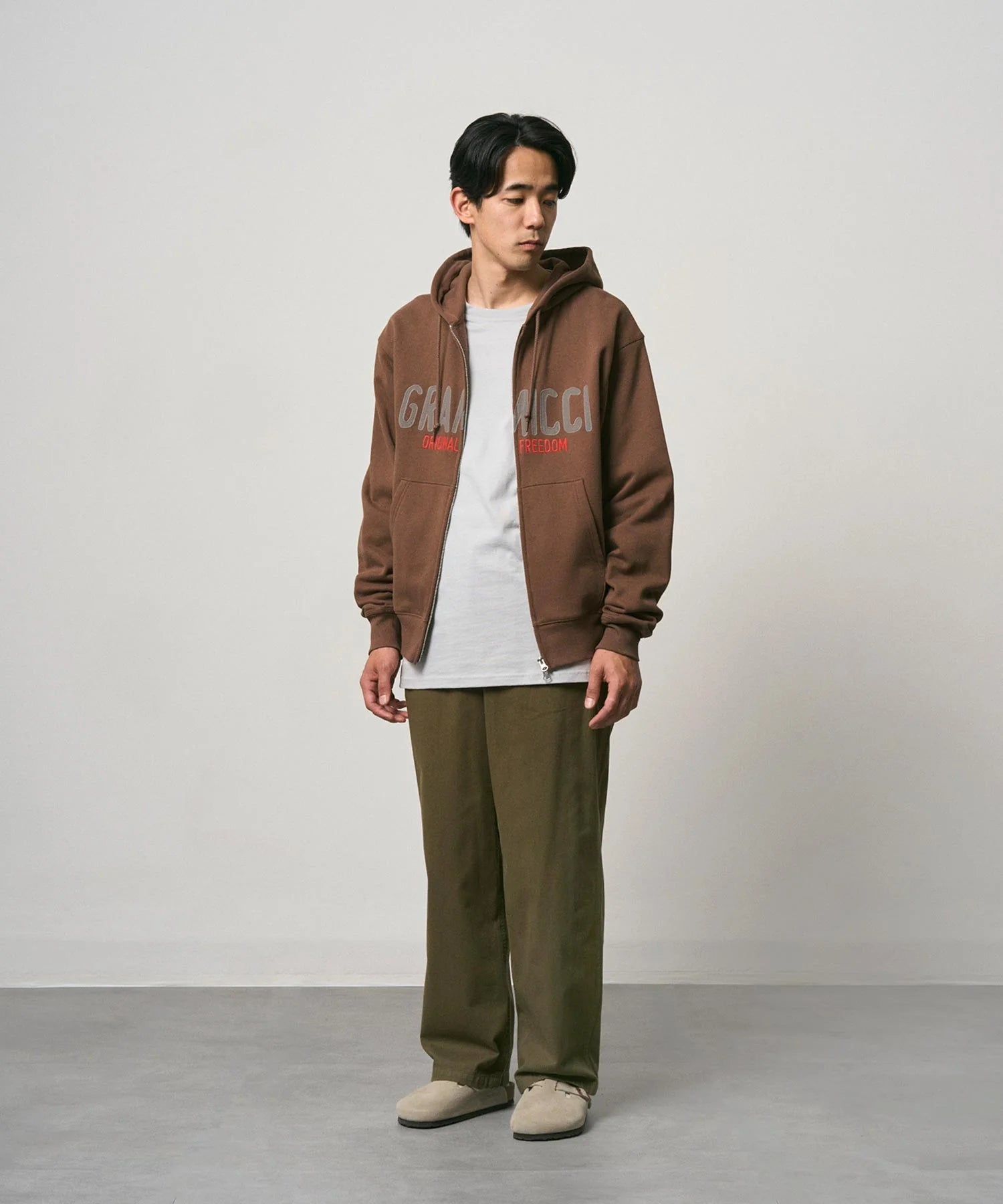 Gramicci Swell Pants Seaweed Pigment - Steranko Clothing Manchester