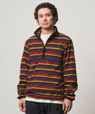 Gramicci Thermal Fleece Pullover Multi Stripe - Steranko Clothing Manchester