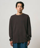 Gramicci Waffle Crew Pullover Fossil Pigment - Steranko Clothing Manchester