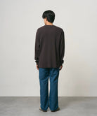 Gramicci Waffle Crew Pullover Fossil Pigment - Steranko Clothing Manchester