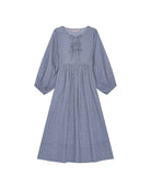 HABIBA Astrid Bow Dress Sapphire - Steranko Clothing Manchester