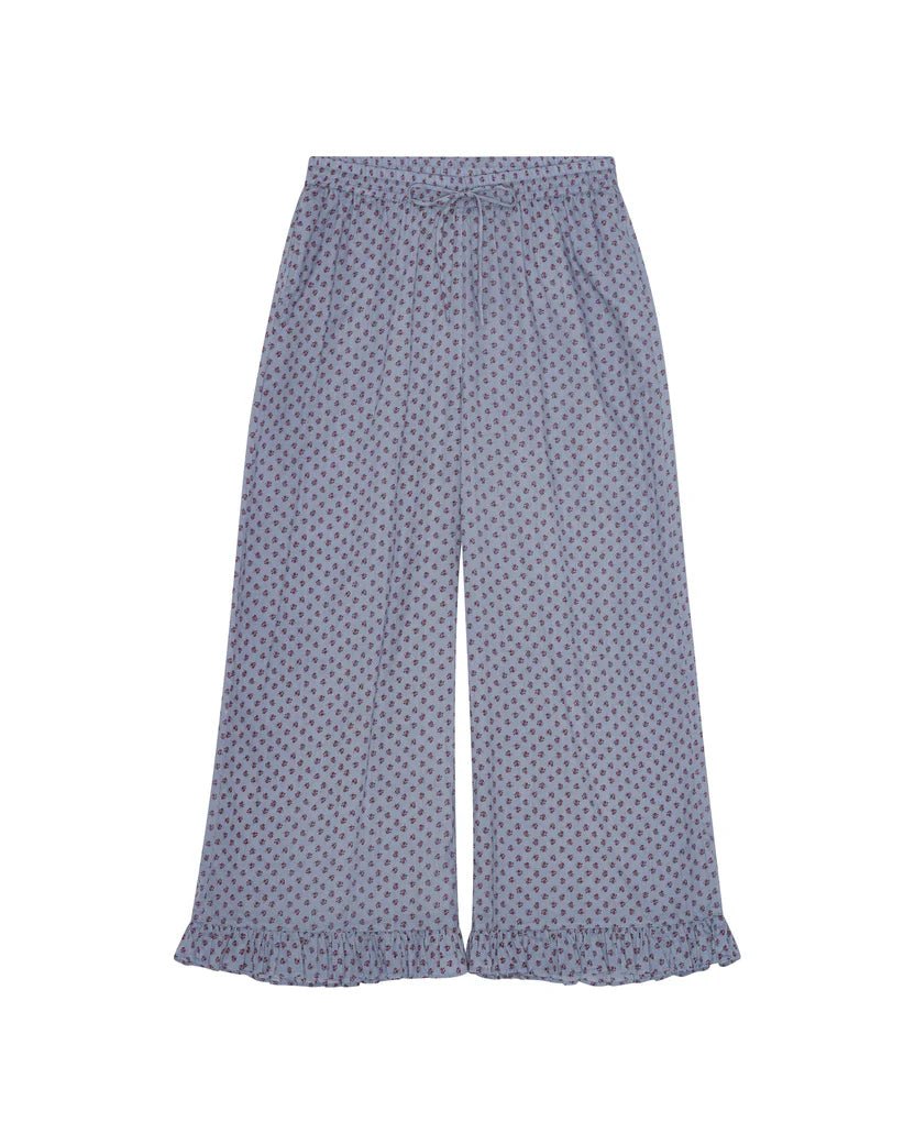 HABIBA Astrid Pants Frill Hem Sapphire - Steranko Clothing Manchester