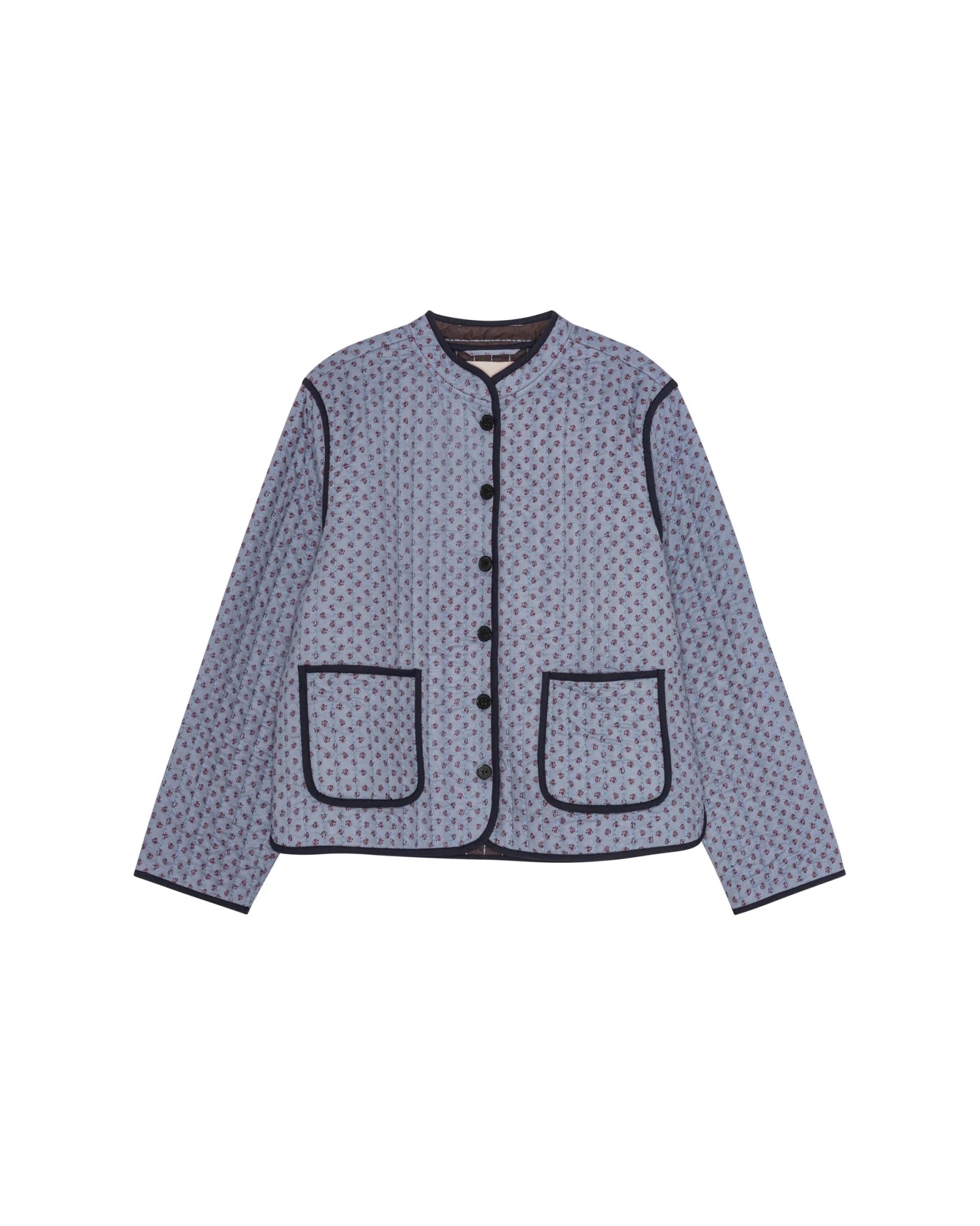 HABIBA Astrid Quilted China Jacket Sapphire - Steranko Clothing Manchester