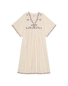 HABIBA Flora Dress 3/4 Sleeve Vanilla - Steranko Clothing Manchester