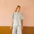 HABIBA Mio Butterfly Shirt Sapphire - Steranko Clothing Manchester