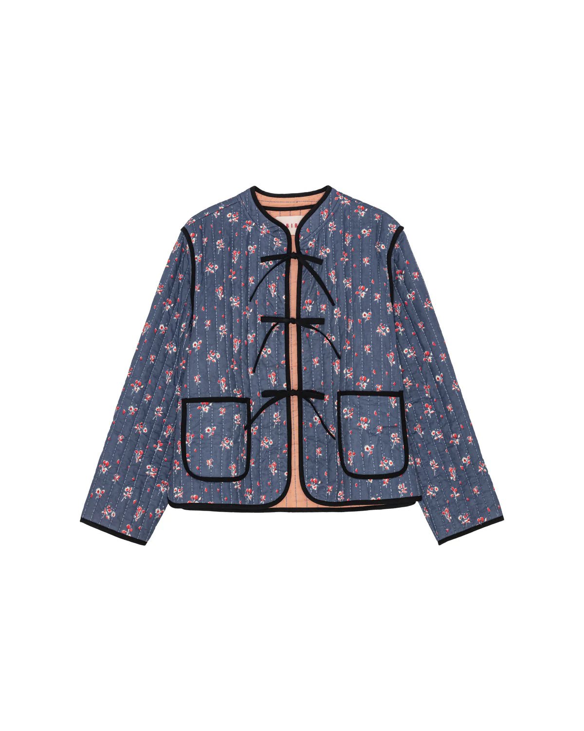 HABIBA Rebecca Quilted China Jacket Sapphire - Steranko Clothing Manchester