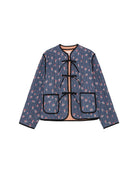 HABIBA Rebecca Quilted China Jacket Sapphire - Steranko Clothing Manchester