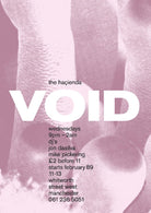 Haçienda Club Nights 'Void' A3 Print - Steranko Clothing Manchester