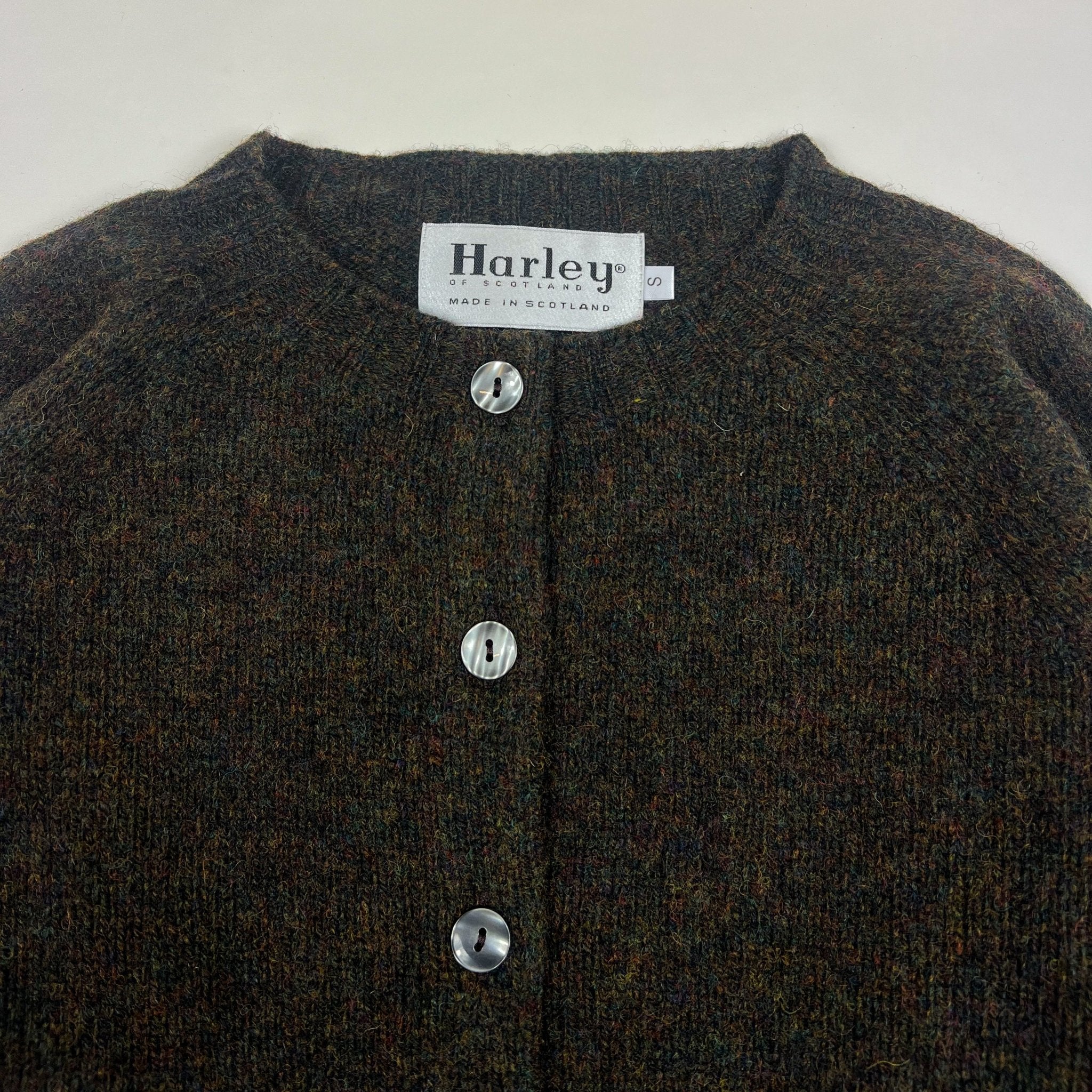 Harley Of Scotland Cardigan Carob - Steranko Clothing Manchester