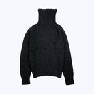 Harley Of Scotland Chunky Roll Neck Jumper Charcoal - Steranko Clothing Manchester