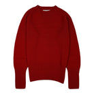 Harley Of Scotland Deep Rib Crew Neck Sweater Poppy - Steranko Clothing Manchester