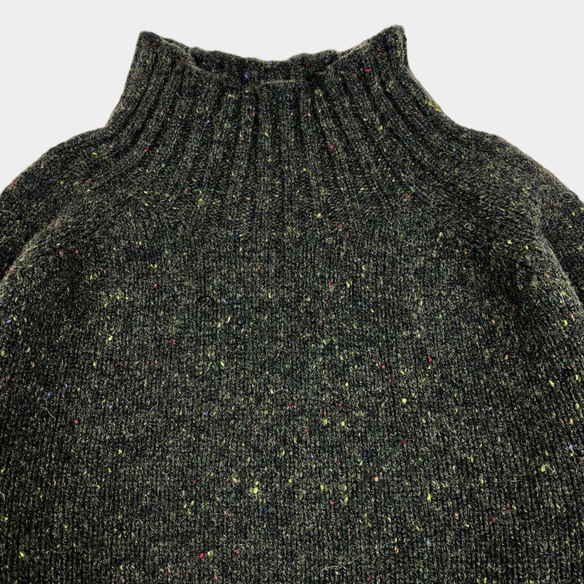 Harley Of Scotland Donegal Funnel Neck Jumper Harris - Steranko Clothing Manchester