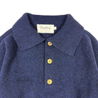Harley Of Scotland Eton Collar Sweater Nightsky - Steranko Clothing Manchester