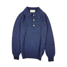 Harley Of Scotland Eton Collar Sweater Nightsky - Steranko Clothing Manchester