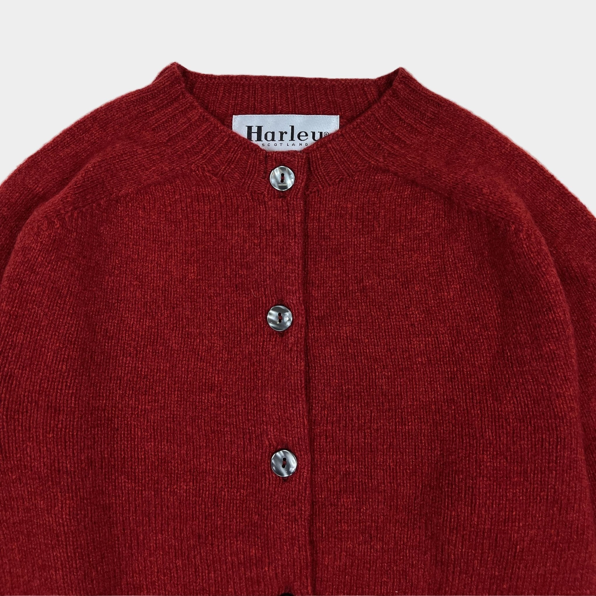 Harley Of Scotland Fine Knit Cardigan Jasper - Steranko Clothing Manchester