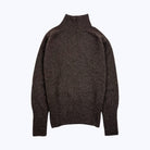 Harley Of Scotland Fine Knit Mock Neck Jumper Porcupine - Steranko Clothing Manchester