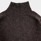 Harley Of Scotland Fine Knit Mock Neck Jumper Porcupine - Steranko Clothing Manchester