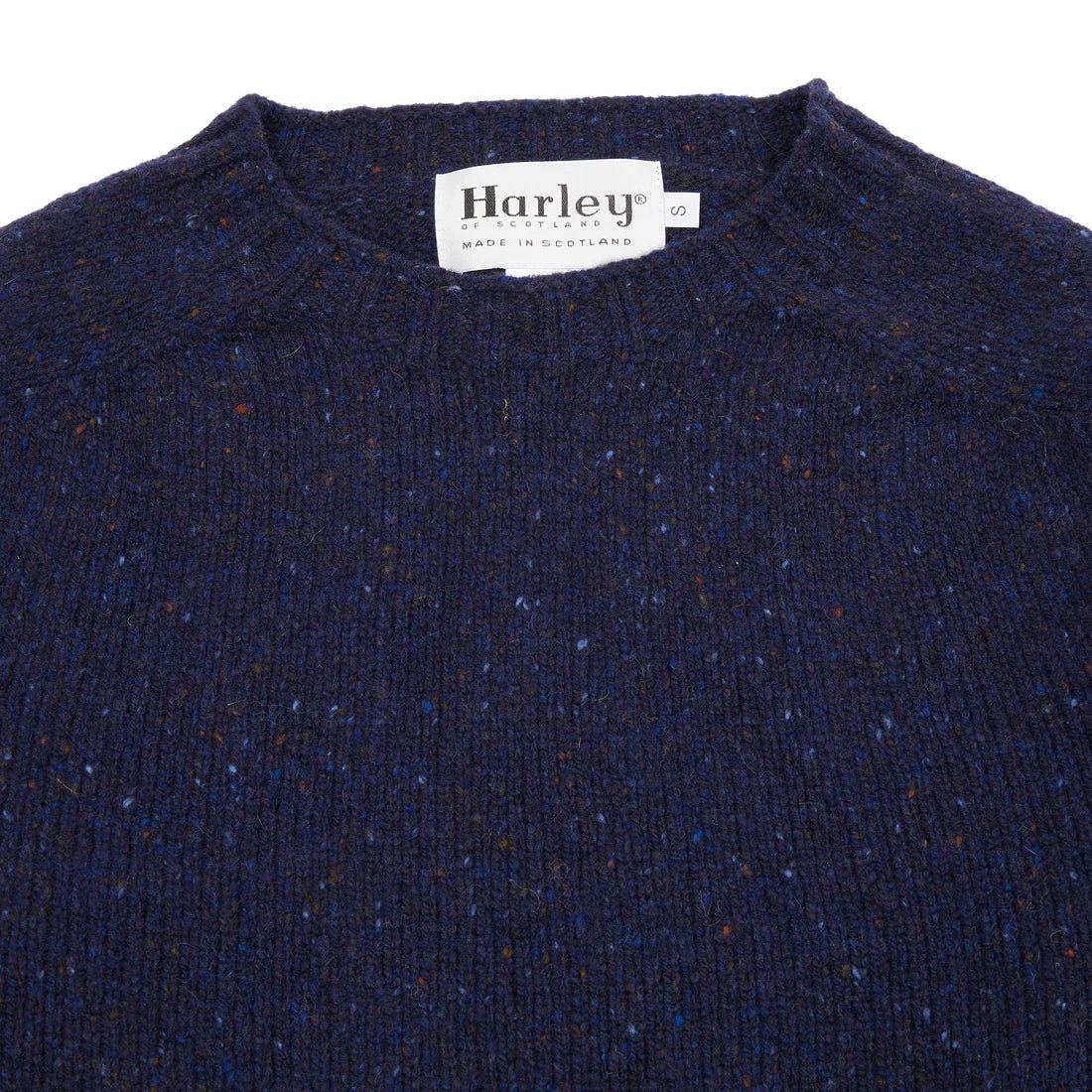 Harley Of Scotland Flecked Jumper Jura - Steranko Clothing Manchester
