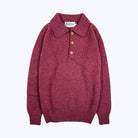 Harley Of Scotland Lambswool LS Polo Zinnia - Steranko Clothing Manchester