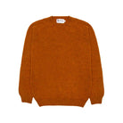 Harley Of Scotland Shaggy Lambswool Jumper Amber - Steranko Clothing Manchester