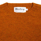 Harley Of Scotland Shaggy Lambswool Jumper Amber - Steranko Clothing Manchester