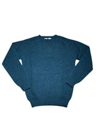 Harley Of Scotland Shaggy Lambswool Jumper Tempest - Steranko Clothing Manchester