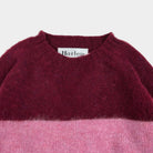 Harley Of Scotland Shaggy Stripe Claret/Sakura - Steranko Clothing Manchester