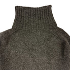 Harley Of Scotland Superfine Rollneck Sweater Charcoal - Steranko Clothing Manchester