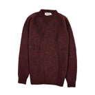 Harley Of Scotland Supersoft Crew Neck Sweater Beetroot - Steranko Clothing Manchester
