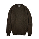 Harley Of Scotland Supersoft Crew Neck Sweater Carob - Steranko Clothing Manchester