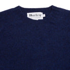 Harley Of Scotland Supersoft Lambswool Jumper Night Sky - Steranko Clothing Manchester