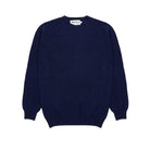 Harley Of Scotland Supersoft Lambswool Jumper Night Sky - Steranko Clothing Manchester