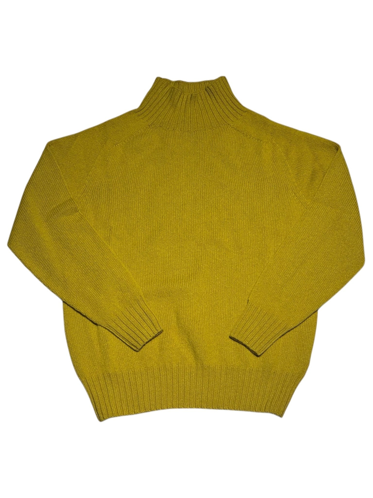 Harley Of Scotland Turtle Neck Sweater Turmeric - Steranko Clothing Manchester