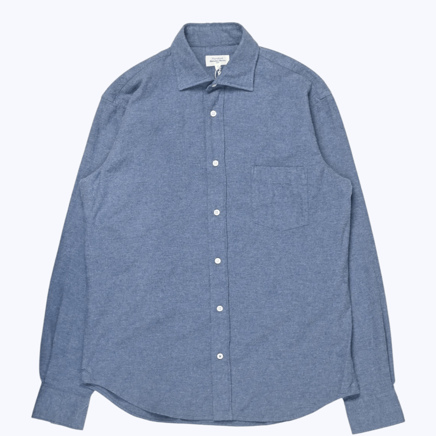 Hartford Paul Shirt Denim - Steranko Clothing Manchester