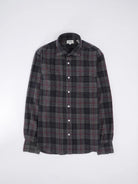 Hartford Paul Shirt Green & Wine & Blue - Steranko Clothing Manchester