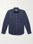 Hartford Paul Shirt Navy - Steranko Clothing Manchester
