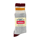 Healthknit 3 Pack Crew Socks Grey Multi Stripe - Steranko Clothing Manchester