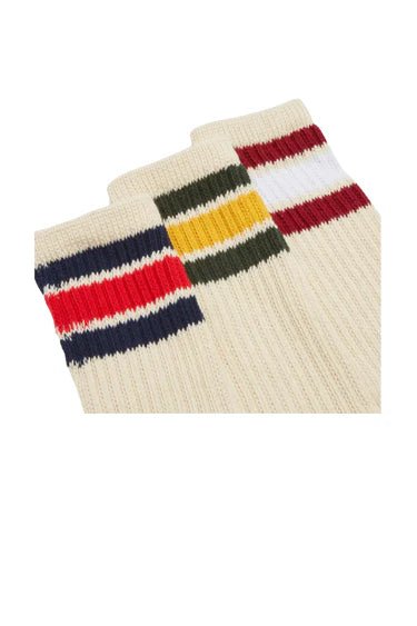 Healthknit 3 Pack Off - White Dark Green / Navy / Burgundy - Steranko Clothing Manchester