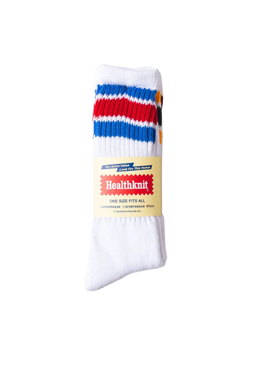 Healthknit 3 Pack White Yellow / Wine / Blue - Steranko Clothing Manchester
