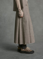 Hod Paris Elisabeth Raw Edge Skirt Barista - Steranko Clothing Manchester