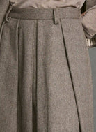 Hod Paris Elisabeth Raw Edge Skirt Barista - Steranko Clothing Manchester
