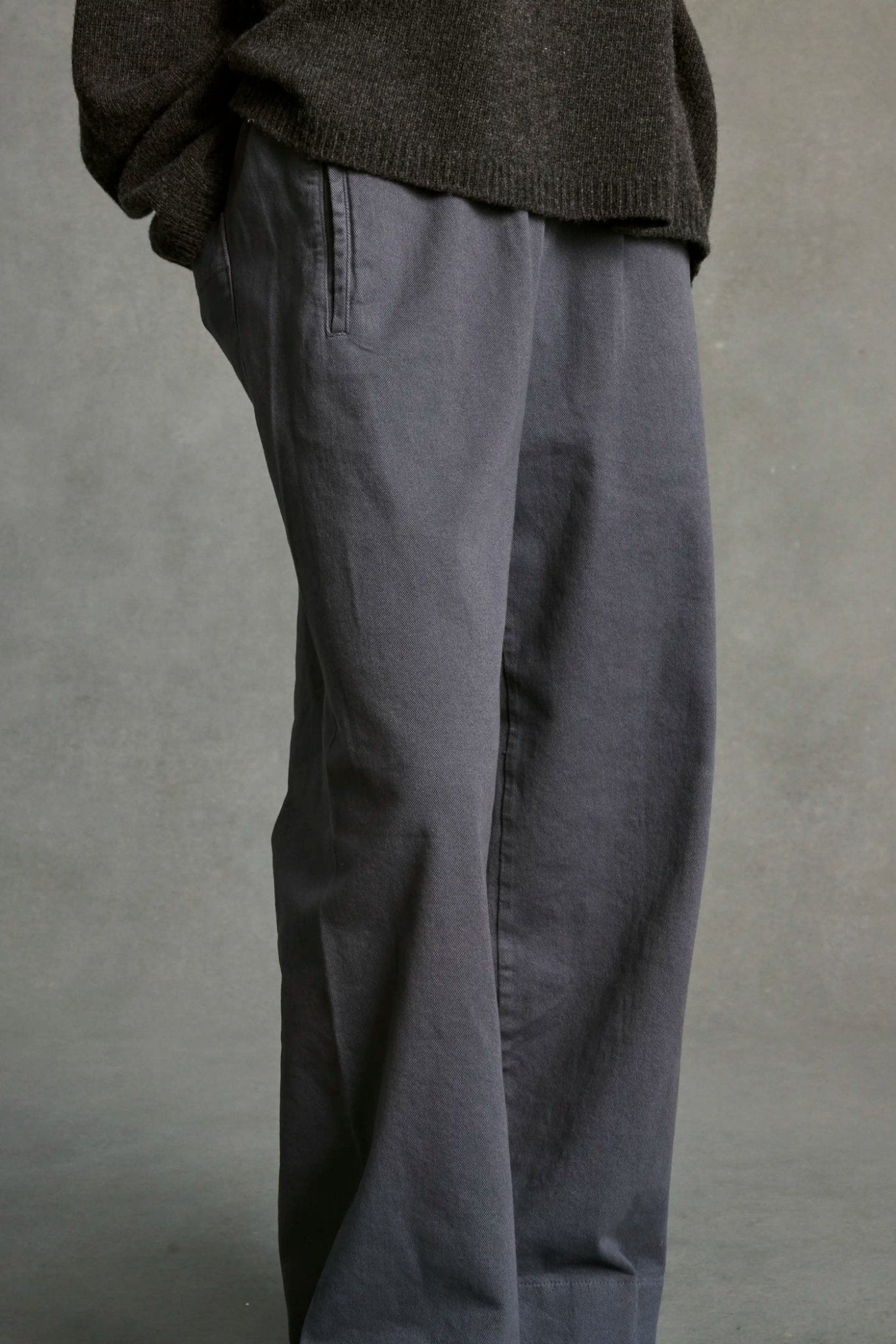 Hod Paris Jim Pant Anthracite - Steranko Clothing Manchester