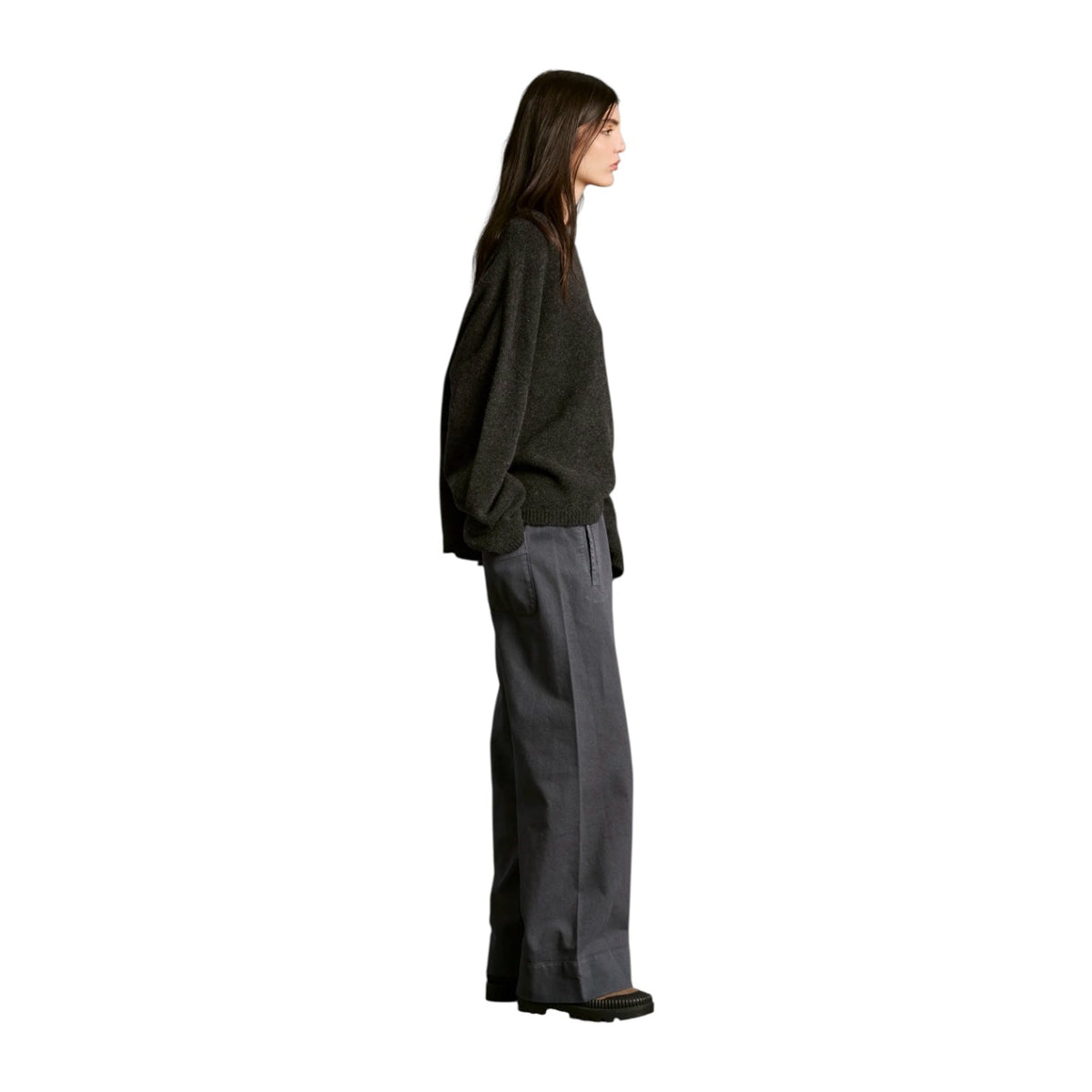 Hod Paris Jim Pant Anthracite - Steranko Clothing Manchester