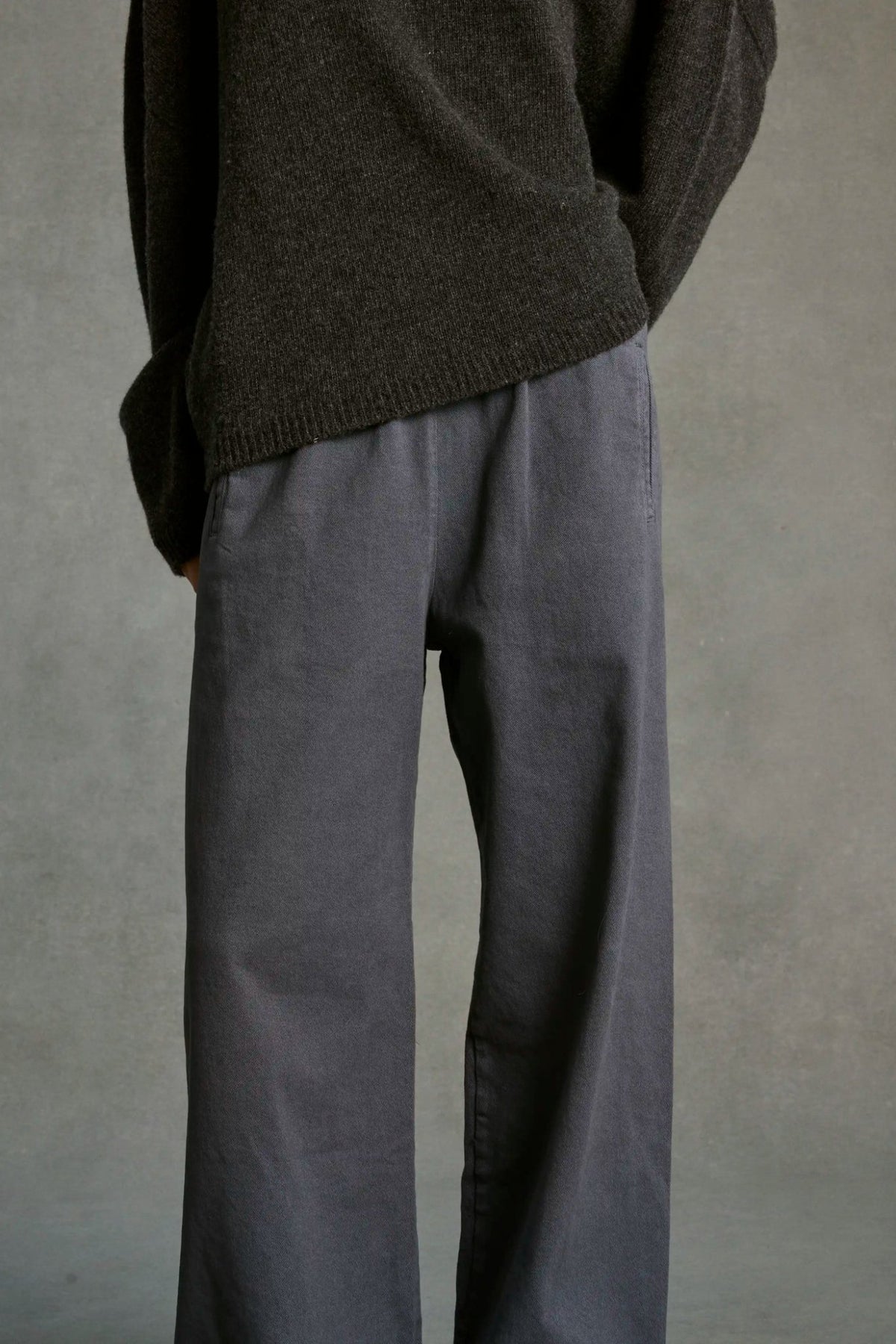 Hod Paris Jim Pant Anthracite - Steranko Clothing Manchester