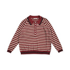 Hod Paris Johanna Knitted Polo Burgundy - Steranko Clothing Manchester