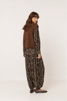 INDI&COLD Boxy Mohair Vest Chocolate - Steranko Clothing Manchester